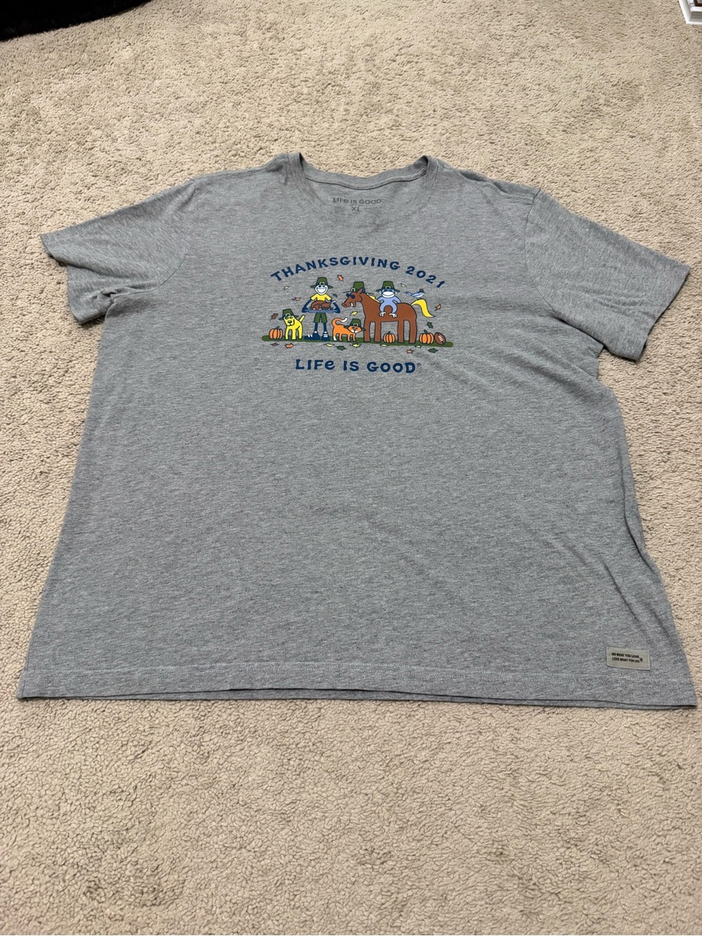 Life is Good Crusher Tee XL